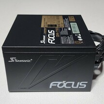 Seasonic FOCUS GM-750(SSR-750FM) 750W 80PLUS GOLD認証 ATX電源ユニット セミプラグイン 動作確認済み PCパーツ_画像1