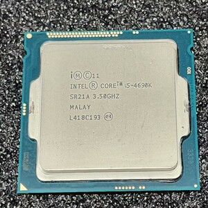 CPU Intel Core i5 4690K 3.5GHz 4コア4スレッド Haswell PCパーツ インテル 動作確認済み