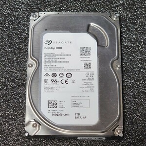 【送料無料】SEAGATE ST1000DM003-1SB102 1000GB/1TB 3.5インチ内蔵HDD 2016年製 フォーマット済み 正常品 PCパーツ 動作確認済