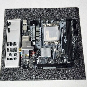 ASRock H610M-ITX/ac IOパネル付属 LGA1700 Mini-ITXマザーボード 第12・13・14世代CPU対応 最新Bios 動作確認済 PCパーツ