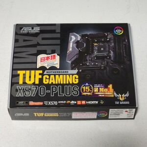 ASUS TUF GAMING X570-PLUS Socket AM4 ATXマザーボード RYZEN5000シリーズ対応 最新Bios 動作確認済 PCパーツ