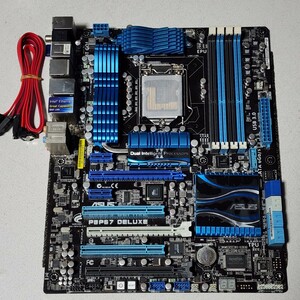 ASUS P8P67 DELUXE LGA1155 ATXマザーボード 第2・3世代CPU対応 最新Bios 動作確認済 PCパーツ