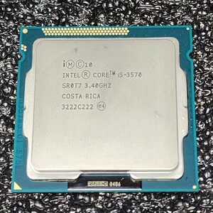 CPU Intel Core i7 3570 3.4GHz 4コア4スレッド IvyBridge PCパーツ インテル 動作確認済み