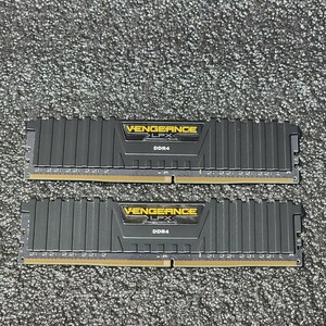 CORSAIR VENGEANCE LPX DDR4-2666MHz 16GB (8GB×2枚キット) CMK16GX4M2A2666C16 動作確認済み デスクトップ用 PCメモリ (2)