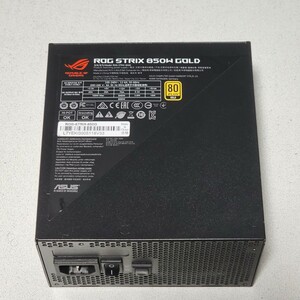 ASUS ROG-STRIX-850G 850W 80PLUS GOLD認証 ATX電源ユニット フルプラグイン 動作確認済み PCパーツ