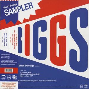 試聴 Brian Briggs - Special Sampler (Selected Music From The Album Brian Damage) [12inch] Get On Down Sound US 2017 Disco