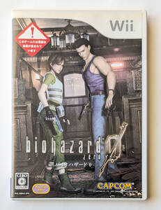 WII バイオハザード0 レジデントイービル ゼロ RESIDENT EVIL ZERO ★ ニンテンドーWii / WiiU