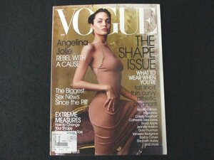 本 No1 10030 VOGUE 2002APRIL valentino AngelinaJolie REBELWITHACAUSE THESHAPEISSUE NicoleKidman Madonna FionaApple JenniferAniston