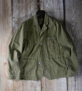 希少 Nigel Cabourn LYBRO ナイジェルケーボン ブリティッシュアーミー テーラード ジャケット 50 グリーン ミリタリー ヴィンテージ