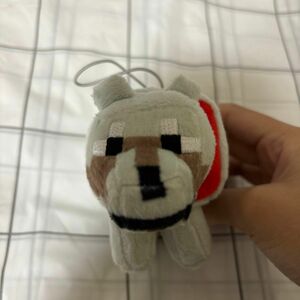 Minecraftのオオカミです ぬいぐるみ