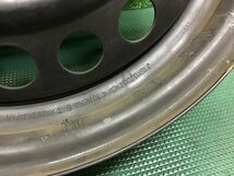 【送料無料】GP5 フィット HV 中期 純正 スチールホイール 15×6J 4穴-100 1本のみC 鉄ホイル 42700-T5B-N02_画像2