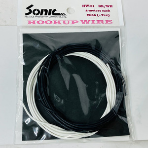 【送料無料】SONIC HW-01 Black 2m ＆ White 2【メール便】代引きはできません