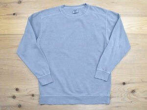 USA古着 COMFORT COLORS ミシシッピ大学 後染め スウェット sizeM 灰色 グレー カレッジ ロゴ アメリカ アメカジ