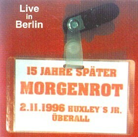 Morgenrot モルゲンロート - Live In Berlin CD