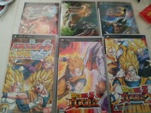 ドラゴンボールZ 真武道会 タッグバーサス PSP 6本まとめ売り　動作品_画像1