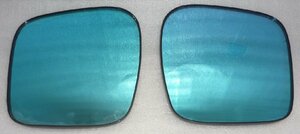 スズキ純正オプション・ドアミラーガラス（ブルーレンズ）/ワゴンＲ（MH23/34/44S）スペーシア（MK32/42S)ソリオ（MA15S)パレット（MK21S）