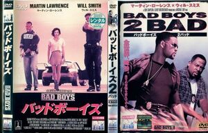 ■C5464 R落DVD「バッドボーイズ＋2 バッド」2本セット ケース無し マーティン・ローレンス レンタル落ち