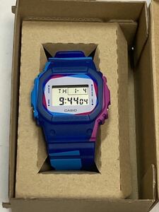 カシオ　G-SHOCK DWE-5600PR-2JR Gショック　