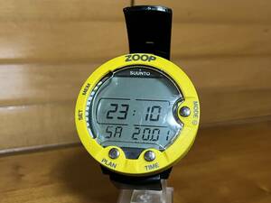 ☆【SUUNTO】ZOOP スント ズープ ダイブコンピューター 中古良品 正規品 箱・説明書有り 動作確認済み【SS015964000】☆