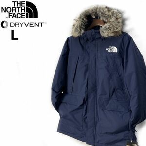 1円～!売切!【正規新品】THE NORTH FACE◆MCMURDO PARKA ダウンジャケット マクマード パーカー US限定 600フィル 防寒(L)紺 190122-200