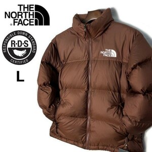 1円～!売切!【正規新品】THE NORTH FACE◆1996 RETRO NUPTSE JACKET◆ダウンジャケット ヌプシ US限定 RDS 700フィル(L)茶 190122-160