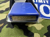 ●新品●送料込●US加工 ロイヤル ブルー マット スタンダード ジッポーライター mercismith2zippo #229/Royal Blue Matte USA_画像6