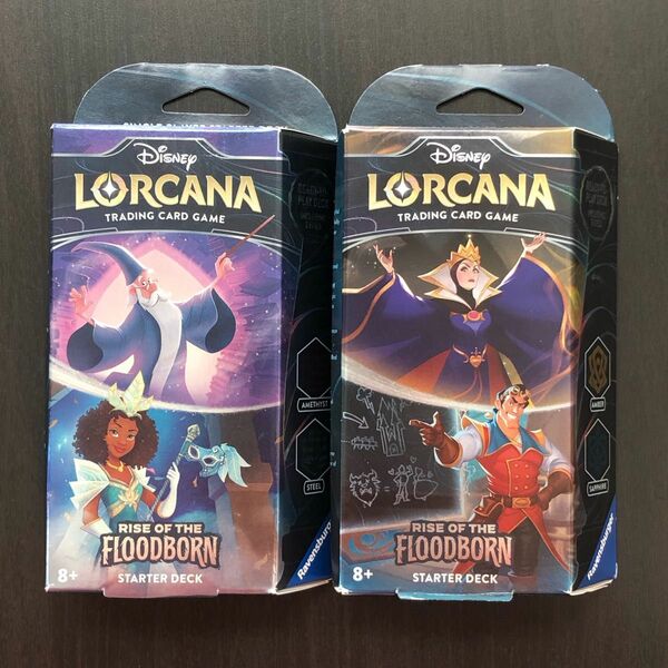 スターターデッキ 2点／Rise of the Floodborn Starter Deck Lorcana ロルカナ ディズニー