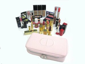 ★未使用Diorノベルティコスメポーチ★残量あり！Dior　口紅・シャドーいろいろ★