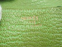 ★HERMES エルメス ル ヴァンキャトル コインケース Wホック F刻印★_画像8