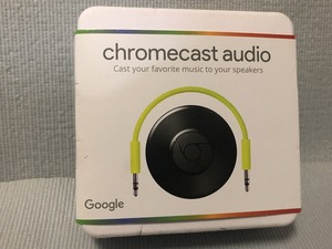 クロームキャスト オーディオ Google　Chromecast audio chrome cast audio Model RUX-J42