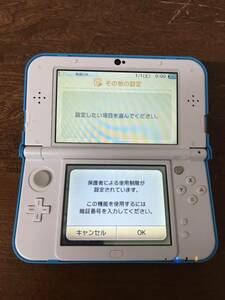 ▲ニンテンドー New Nintendo 任天堂 ホワイト New Nintendo 3DSLL RED-001 ドラえもん ケース付き ※動作確認済み 利用制限有り