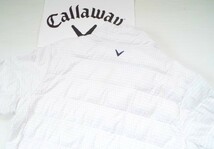 ★美品★Callaway キャロウェイ / 中綿防寒キルト コンコルドプリント フルジップジャケット 撥水 保温 / サイズＭ _画像5