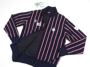 ★美品★BEAMS GOLF ビームスゴルフ / PURPLE LABEL / タラッティ フルジップ ニットジャケット 裏地付き / サイズＭ