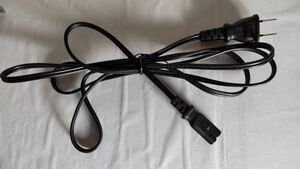 AC電源ケーブル（メガネ型コネクタ対応電源コード相当品）