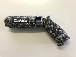 マキタ　makita ペンインパクトドライバー　TD022　カスタムハウジング（外装）　ミニスカル柄　艶消し仕様　新品