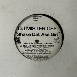 即決！DJ MISTER CEE / SHAKE DAT ASS GIRL [12”] マッシュアップ ビギー