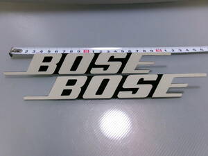 ★BOSE エンブレム　2枚1組セット　現状で