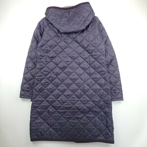 ＊b 【国内正規品・イギリス製】 ラベンハム LAVENHAM キルティング 中綿 フーデット コート 36サイズ 婦人服 レディース アウターの画像3