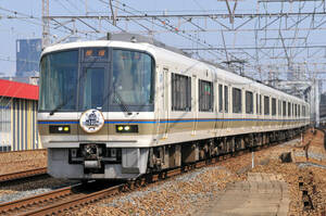 鉄道 デジ 写真 画像 221系 大阪―神戸間開業140周年記念ヘッドマーク付き 2