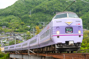 鉄道 デジ 写真 画像 381系 スーパーやくも色 19