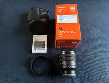 SONY 広角ズームレンズ FE PZ 16-35mm F4 G（新品同様）_画像1