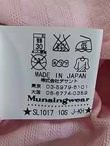 Munsingwear(マンシングウェア)／長袖ポロシャツ／ピンク／サイズL／レディース／01_画像4