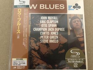 紙ジャケ SHM-CD ロウ・ブルース+2 Raw Blues エリック・クラプトン オーティス・スパン ジョン・メイオール ピーター・グリーン