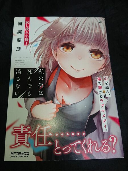 私の傷は死んでも消さない　緋鍵 龍彦　試し読み小冊子　コミックス　漫画