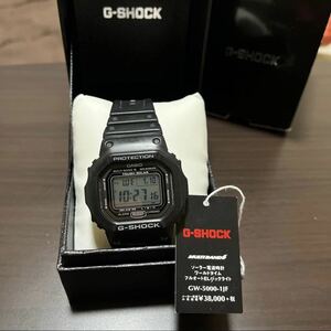 G-SHOCK GW-5000-1JF CASIO カシオ Gショック 電波ソーラー スクリューバック