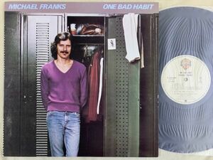 マイケル・フランクス Michael Franks / One Bad Habit NYストーリー 国内盤 P-10816W トミー・リピューマ AOR名盤