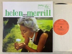 米 ヘレン・メリル Helen Merrill / The Nearness Of You US盤 Mercury EmArcy MG36134 MASTERDISK刻印