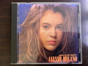 アリッサ・ミラノ ALYSSA MILANO / LOOK IN MY HEART 国内盤 D25Y0273 / 4988013053434