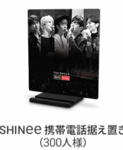 【未開封】 SHINee 新羅免税店 携帯スタンド 携帯電話置き テミン オニュ ジョンヒョン ミノ ミンホ キー TAEMIN ONEW JONGHYUN MINHO KEY