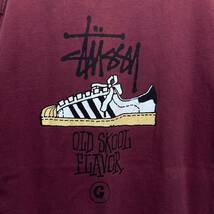 【L】 80's OLD SKOOL STUSSY Tee 80年代 オールド スクール ステューシー Tシャツ 両面プリント USA製 G2375_画像7